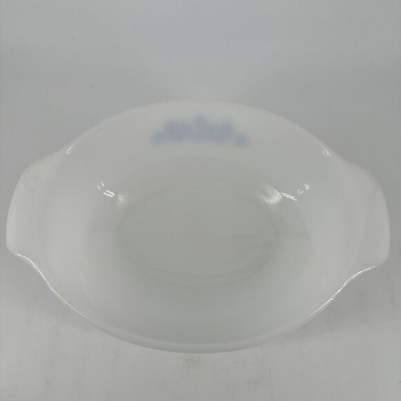 Anchor Hocking Fire King #433 Blue Cornflower 1.5 qt Casserole Dish w/Lid Gift - Picture 8 of 12